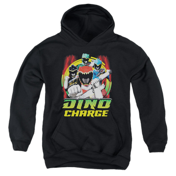 Power Rangers Dino Charge Dino Lightning - Youth Hoodie Youth Hoodie (Ages 8-12) Power Rangers   