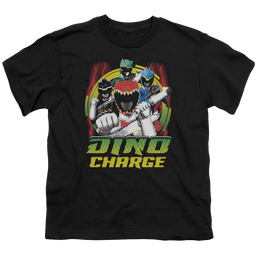 Power Rangers Dino Charge Dino Lightning - Youth T-Shirt Youth T-Shirt (Ages 8-12) Power Rangers   