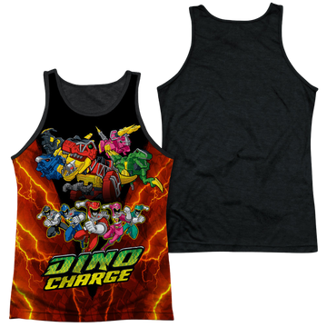 Power Rangers Dino Charge Zord Power - Men's Black Back Tank Top Men's Black Back Tank Power Rangers   