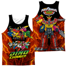 Power Rangers Dino Charge Zord Power (F/B) - Men's All Over Print Tank Men's All Over Print Tank Power Rangers   