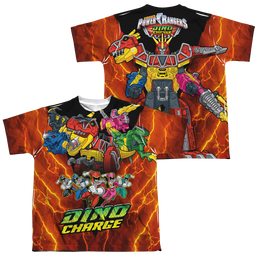 Power Rangers Dino Charge Zord Power (F/B) - Youth All-Over Print Youth All-Over Print T-Shirt (Ages 8-12) Power Rangers   
