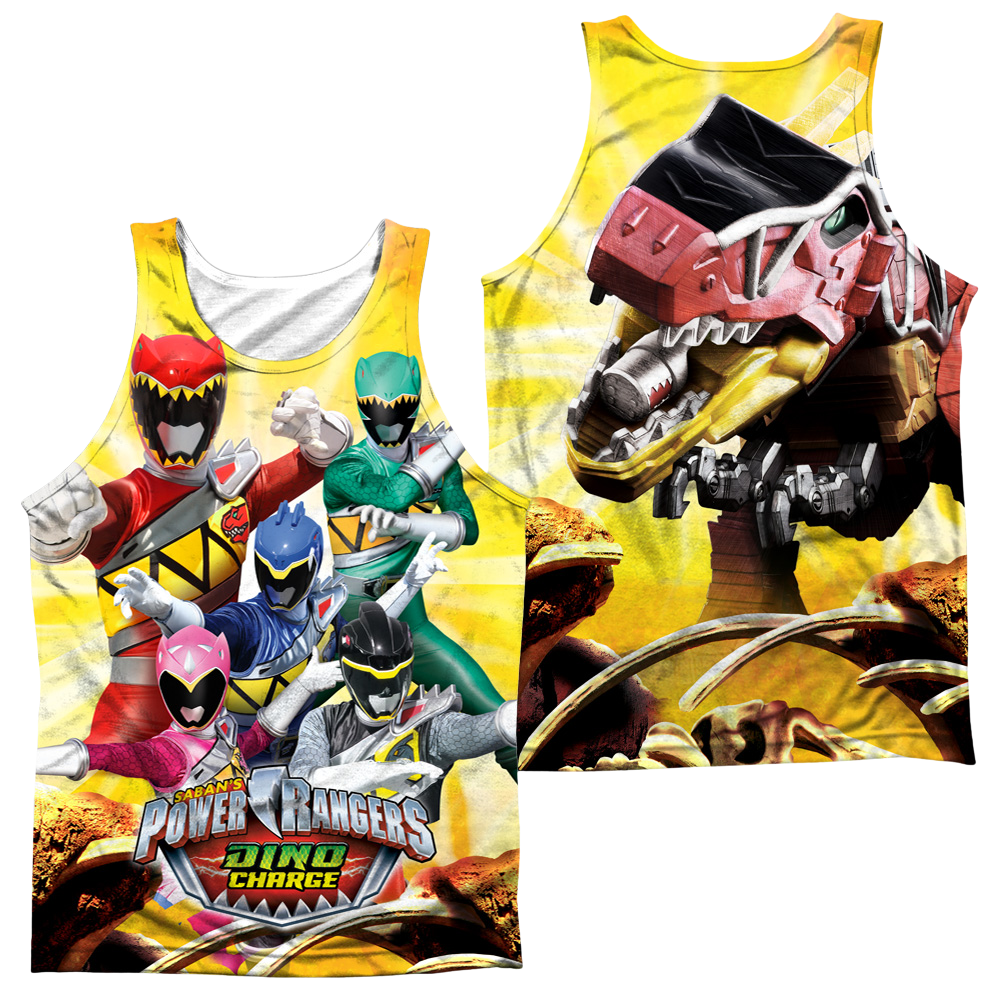 Power Rangers Charged For Battle Men's All Over Print Tank Men's All Over Print Tank Power Rangers   