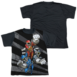 Power Rangers Dino Charge Lets Bolt - Youth Black Back T-Shirt Youth Black Back T-Shirt (Ages 8-12) Power Rangers   