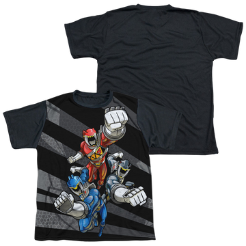 Power Rangers Dino Charge Lets Bolt - Youth Black Back T-Shirt Youth Black Back T-Shirt (Ages 8-12) Power Rangers   