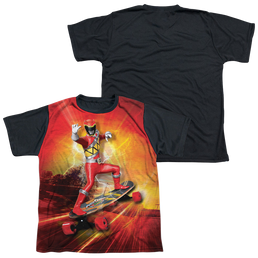 Power Rangers Dino Charge Skater - Youth Black Back T-Shirt Youth Black Back T-Shirt (Ages 8-12) Power Rangers   