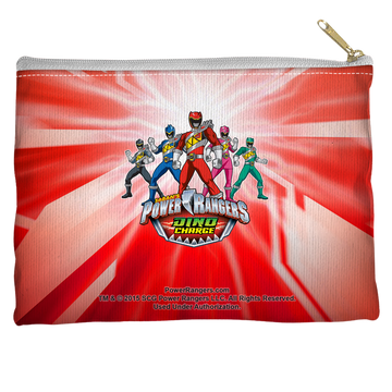 Power Rangers - Dino Ranger Straight Bottom Pouch Straight Bottom Accessory Pouches Power Rangers   