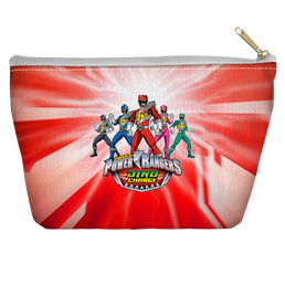 Power Rangers - Dino Ranger Tapered Bottom Pouch T Bottom Accessory Pouches Power Rangers   