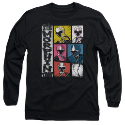 Power Rangers Its Morphin Time Men's Long Sleeve T-Shirt Men's Long Sleeve T-Shirt Power Rangers   