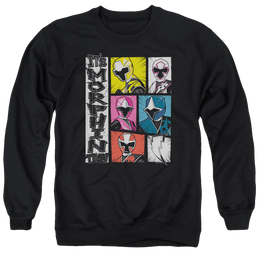 Power Rangers Its Morphin Time Men's Crewneck Sweatshirt Men's Crewneck Sweatshirt Power Rangers   
