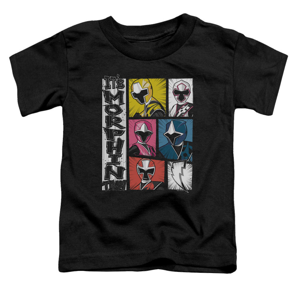 Power Rangers Ninja Steel Its Morphin Time - Toddler T-Shirt Toddler T-Shirt Power Rangers   