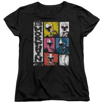 Power Rangers Ninja Steel Its Morphin Time - Women's T-Shirt Women's T-Shirt Power Rangers   