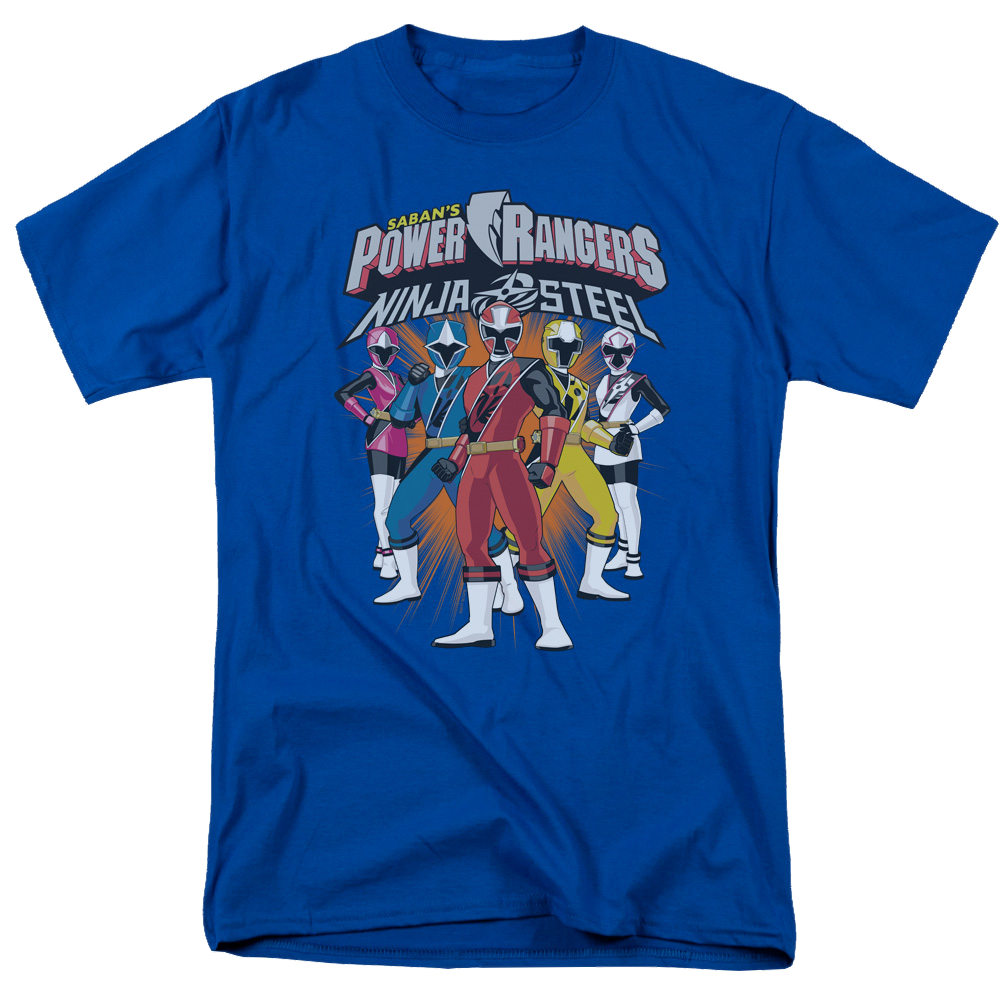 Power Rangers Team Lineup Men's Regular Fit T-Shirt Men's Regular Fit T-Shirt Power Rangers   