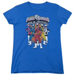Power Rangers Team Lineup Women's T-Shirt Women's T-Shirt Power Rangers   