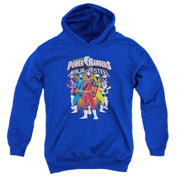 Power Rangers Team Lineup Youth Hoodie (Ages 8-12) Youth Hoodie (Ages 8-12) Power Rangers   