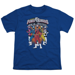 Power Rangers Team Lineup Youth T-Shirt (Ages 8-12) Youth T-Shirt (Ages 8-12) Power Rangers   