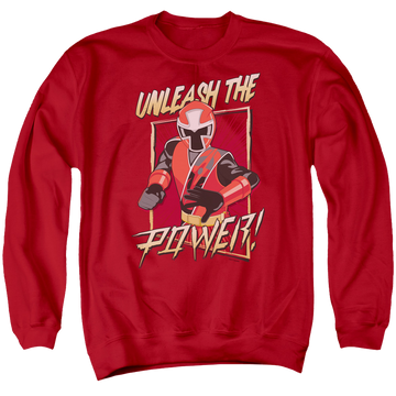 Power Rangers Unleash Men's Crewneck Sweatshirt Men's Crewneck Sweatshirt Power Rangers   