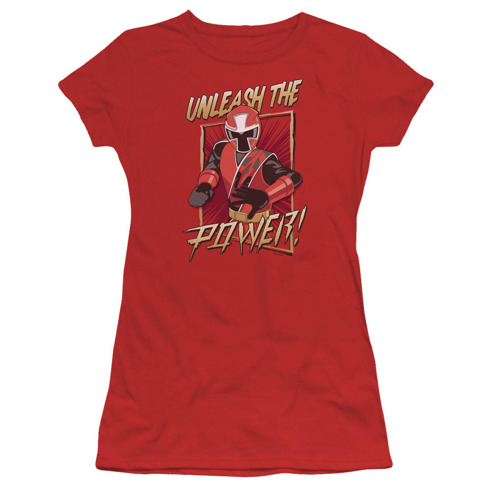 Power Rangers Unleash Juniors T-Shirt Juniors T-Shirt Power Rangers   
