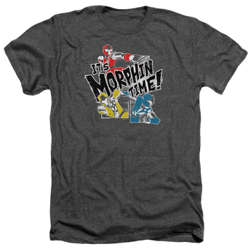 Power Rangers Panels Men's Heather T-Shirt Men's Heather T-Shirt Power Rangers   