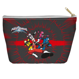 Power Rangers - Ninja Team Tapered Bottom Pouch T Bottom Accessory Pouches Power Rangers   