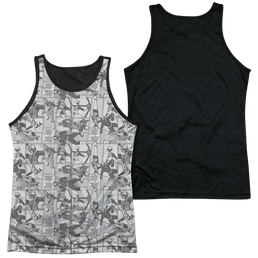 Power Rangers Helmets Men's Black Back Tank Men's Black Back Tank Power Rangers   
