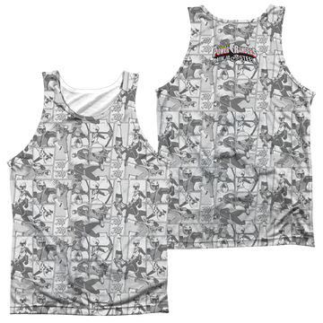 Power Rangers Helmets Men's All Over Print Tank Men's All Over Print Tank Power Rangers   