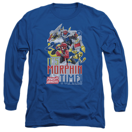 Power Rangers Morphin Time - Men's Long Sleeve T-Shirt Men's Long Sleeve T-Shirt Power Rangers   
