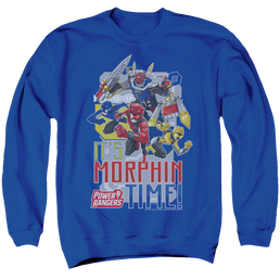 Power Rangers Morphin Time - Men's Crewneck Sweatshirt Men's Crewneck Sweatshirt Power Rangers   
