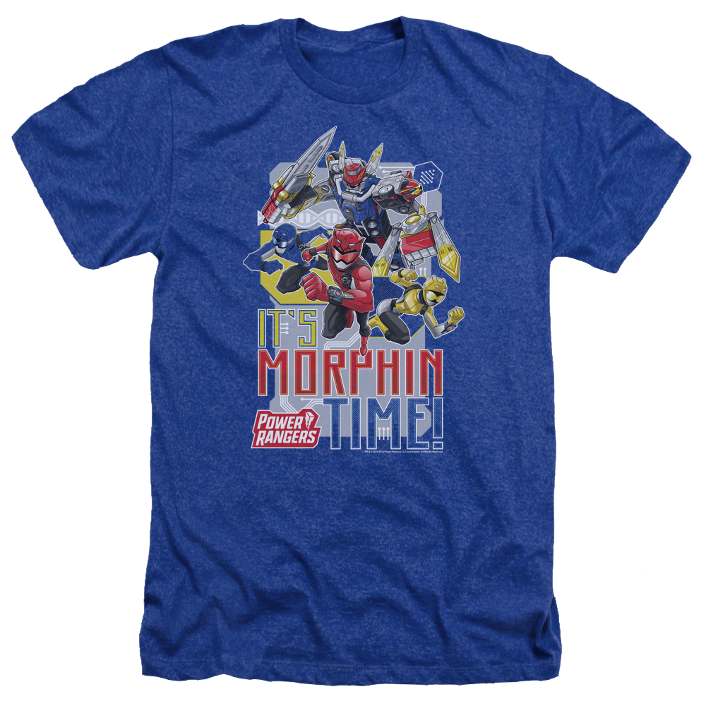Power Rangers Morphin Time - Men's Heather T-Shirt Men's Heather T-Shirt Power Rangers   