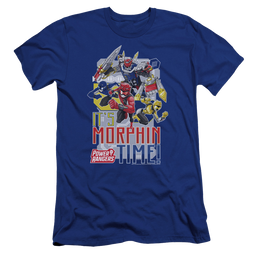 Power Rangers Morphin Time - Men's Premium Slim Fit T-Shirt Men's Premium Slim Fit T-Shirt Power Rangers   