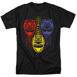 Power Rangers Red Yellow Blue - Men's Regular Fit T-Shirt Men's Regular Fit T-Shirt Power Rangers   