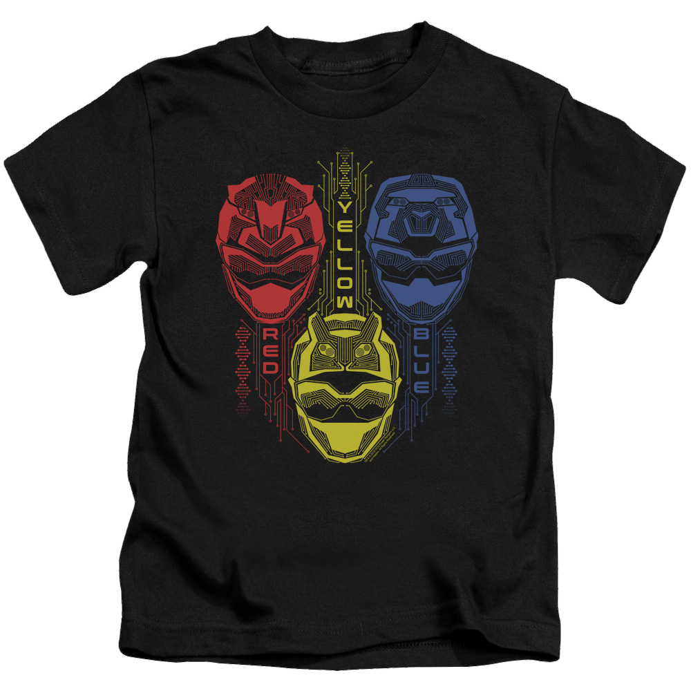 Power Rangers Red Yellow Blue - Kid's T-Shirt Kid's T-Shirt (Ages 4-7) Power Rangers   