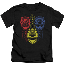 Power Rangers Red Yellow Blue - Kid's T-Shirt Kid's T-Shirt (Ages 4-7) Power Rangers   