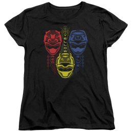 Power Rangers Red Yellow Blue - Women's T-Shirt Women's T-Shirt Power Rangers   