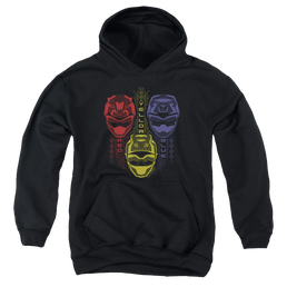 Power Rangers Red Yellow Blue - Youth Hoodie Youth Hoodie (Ages 8-12) Power Rangers   