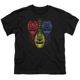 Power Rangers Red Yellow Blue - Youth T-Shirt Youth T-Shirt (Ages 8-12) Power Rangers   
