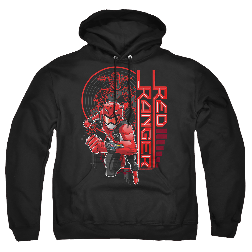 Power Rangers Red Ranger - Pullover Hoodie Pullover Hoodie Power Rangers   