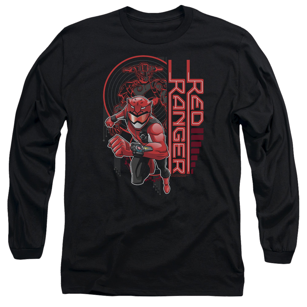 Power Rangers Red Ranger - Men's Long Sleeve T-Shirt Men's Long Sleeve T-Shirt Power Rangers   