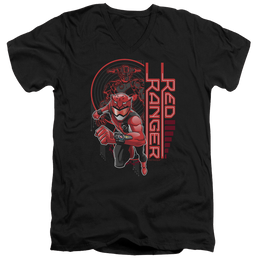 Power Rangers Red Ranger - Men's V-Neck T-Shirt Men's V-Neck T-Shirt Power Rangers   