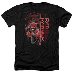 Power Rangers Red Ranger - Men's Heather T-Shirt Men's Heather T-Shirt Power Rangers   
