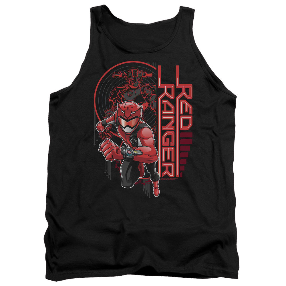 Power Rangers Red Ranger - Men's Tank Top Men's Tank Power Rangers   