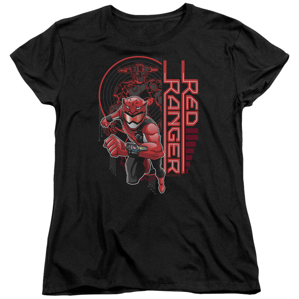 Power Rangers Red Ranger - Women's T-Shirt Women's T-Shirt Power Rangers   