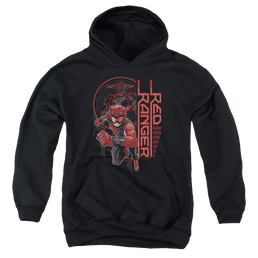 Power Rangers Red Ranger - Youth Hoodie Youth Hoodie (Ages 8-12) Power Rangers   