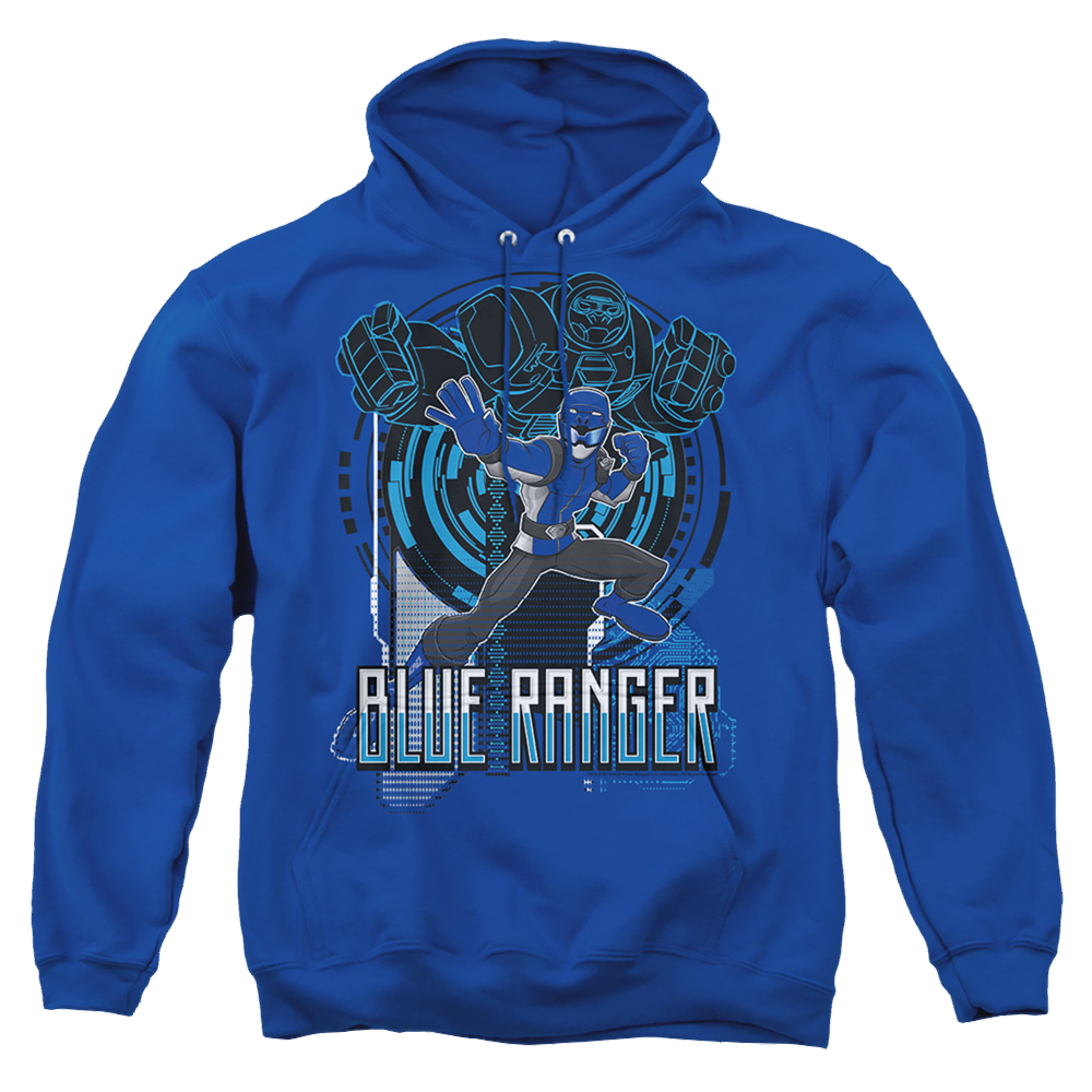 Power Rangers Blue Ranger - Pullover Hoodie Pullover Hoodie Power Rangers   