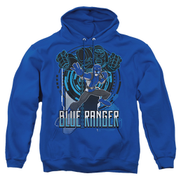 Power Rangers Blue Ranger - Pullover Hoodie Pullover Hoodie Power Rangers   