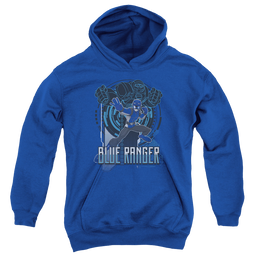 Power Rangers Blue Ranger - Youth Hoodie Youth Hoodie (Ages 8-12) Power Rangers   