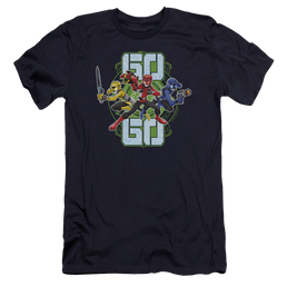 Power Rangers Go Go - Men's Premium Slim Fit T-Shirt Men's Premium Slim Fit T-Shirt Power Rangers   