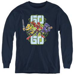 Power Rangers Go Go - Youth Long Sleeve T-Shirt Youth Long Sleeve T-Shirt Power Rangers   