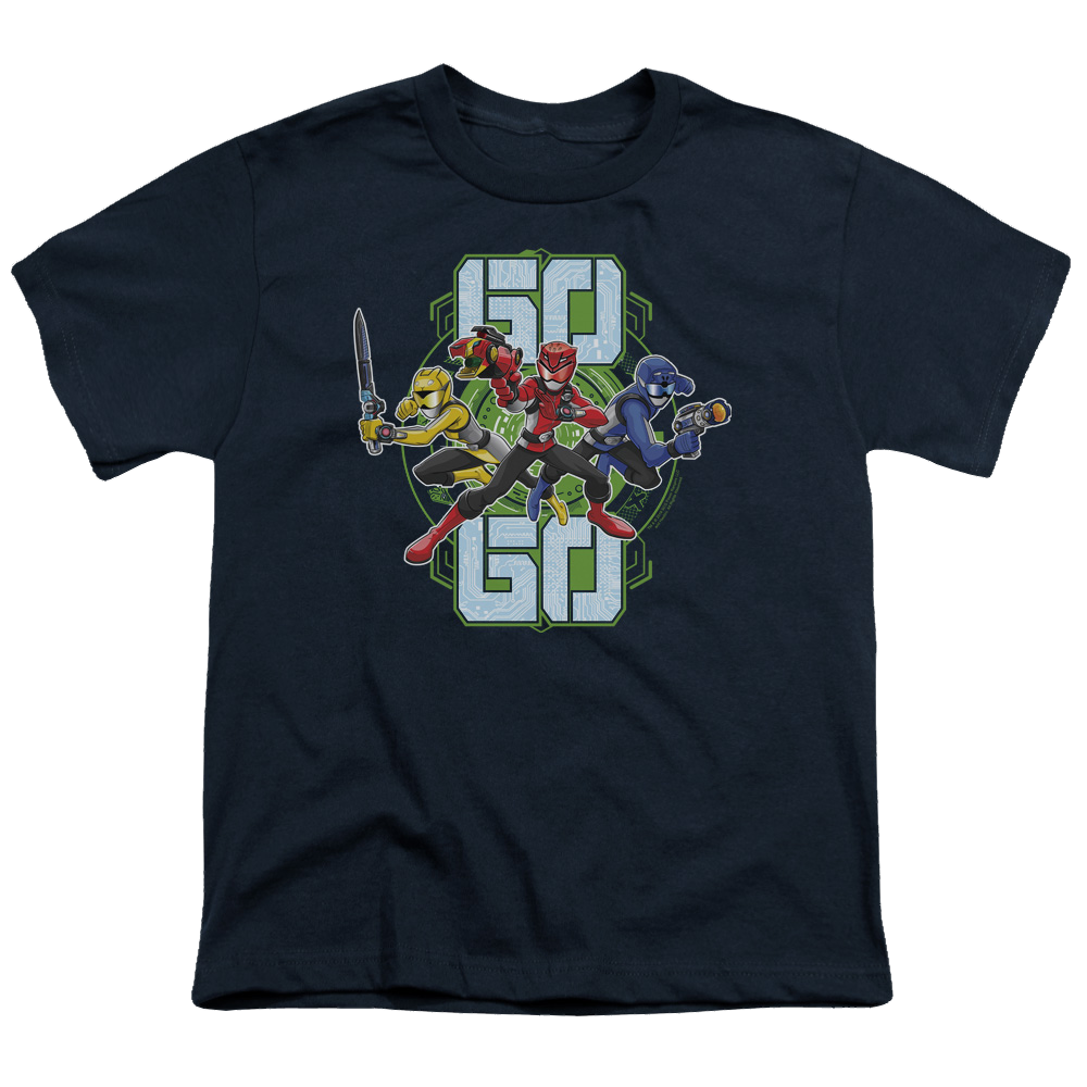 Power Rangers Go Go - Youth T-Shirt Youth T-Shirt (Ages 8-12) Power Rangers   