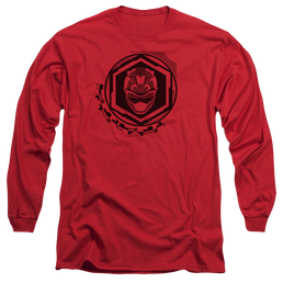 Power Rangers Red Ranger - Men's Long Sleeve T-Shirt Men's Long Sleeve T-Shirt Power Rangers   