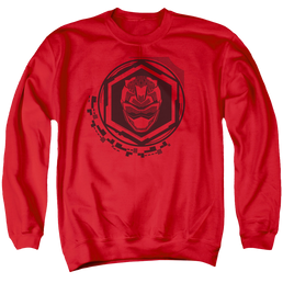 Power Rangers Red Ranger - Men's Crewneck Sweatshirt Men's Crewneck Sweatshirt Power Rangers   